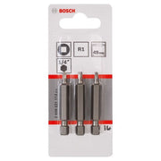 Bosch - Bit Schrauberbit Extra-Hart 2608521114 R1, 49 mm, 3er-Pack