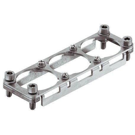 Harting - Befestigungselement für Industriesteckverbinder Halterahmen Stifteinsätze 09110009973 3x Han HC Modular650