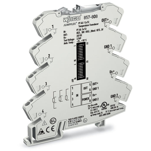 WAGO - Temperaturmessumformer 857-808 DC 24 V