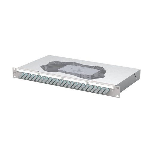 Metz Connect - Patchpanel LWL Patchfeld splice 150455BA24-E 24xSC-D OM3