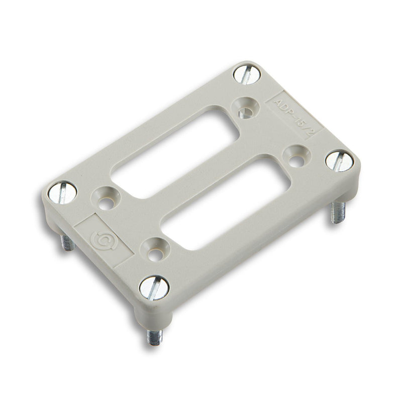 Lapp Zubehör - Adapterplatte für Industriesteckverbinder H-B-6/2XM-D-15 11764203 Trägerrahmen − 10 Stück