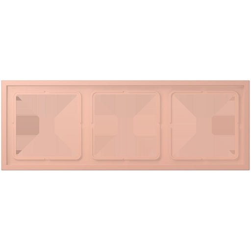 Jung - Abdeckrahmen Rahmen 3-fach LCZ 983 BF 231 rose clair