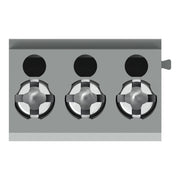 WAGO - Leiterplattenklemme GDS-Klemme 2,5mm 3-polig 237-103 grau − 400 Stück