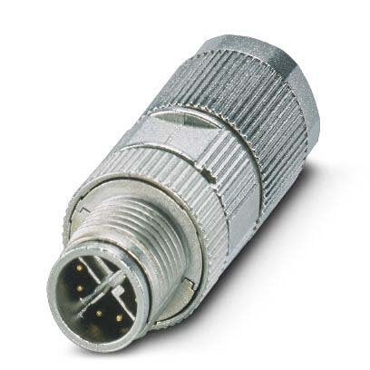 Phoenix Contact - Rundsteckverbinder, feldkonfektionierbar (Industriesteckverbinder) Steckverbinder 1422844 − 1 Stück