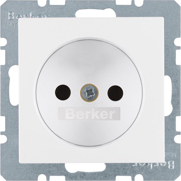 Berker - Steckdose pws 6167331909 o.Schutzkontakt