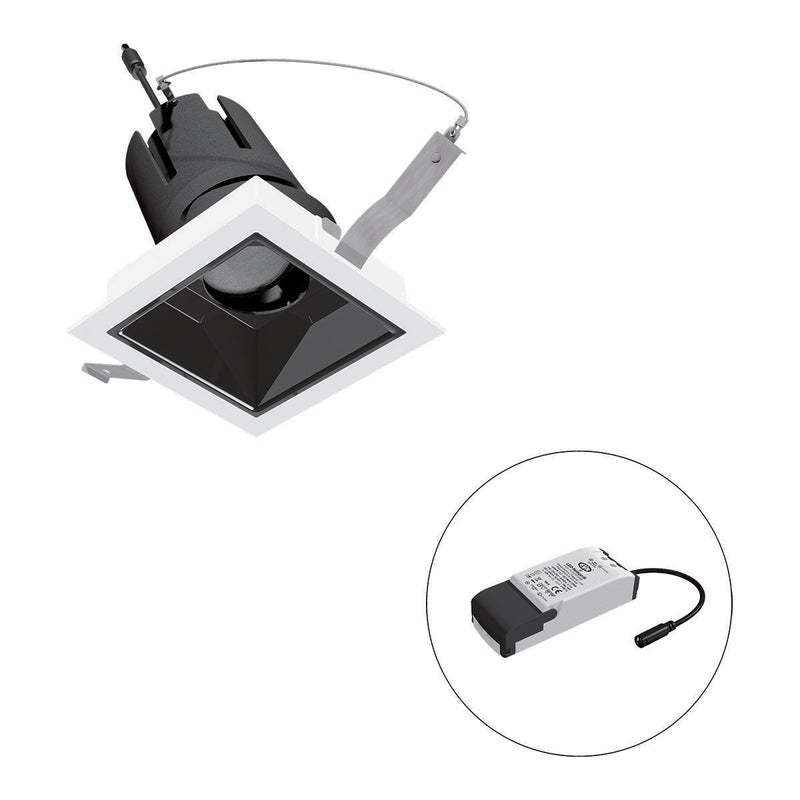 EVN Lichttechnik - Downlight/Strahler/Flutlicht LED-Einbauleuchte modular F04R09SM1330L55P Konfigurationstype