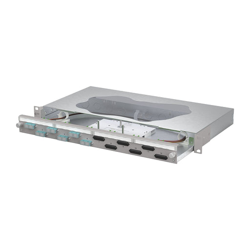 Metz Connect - Patchpanel LWL Patchfeld splice 150465BA06-F 6xSC-D OM3