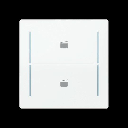 Busch-Jaeger - Bussystem-Tastwippe Abdeckung als Taster LFST/A.2.70.11-44g 2f. Symbol Szene
