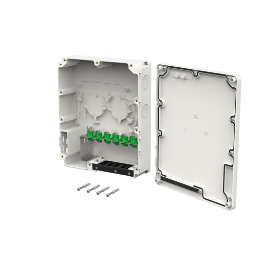 Metz Connect - Patchpanel LWL OpDAT MV 12xLC-D APC OS2 15036007612-B VIK IP65