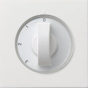 Gira - Abdeckung/Bedienelement für Installationsschalterprogramme Abdeckg. mit Knebel rws/gl 0669112 3-Stufen