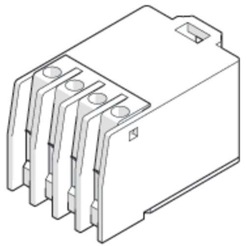 Stahl - Hilfsschalterblock Hilfskontakt 168351