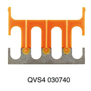 Weidmüller - Querverbinder/Brücker für Reihenklemme Zubehör Wandlerklemme QVS 4 SAKT1+2 − 20 Stück