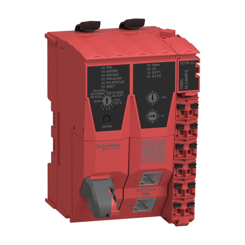 Schneider Electric - SPS-Grundgerät Sicherheits-SPS-Steuerung TM5CSLC400FS Modicon TM5 Sercos
