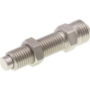 Ipf Electronic - Antriebskopf für Positionsschalter/Scharnierschalter Zubehör Sensor, Anschlag, AY000033 M8x1 41lang Stahl