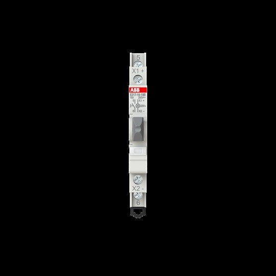 ABB Stotz S&J - Taster für Reiheneinbau Leuchttaster E217-16-10B220 weiß