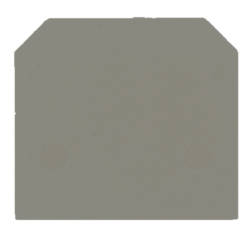 Weidmüller - Abschluss- und Zwischenplatte für Reihenklemme Abschlussplatte AP SAK4-10 GR 7042 40x1.5mm grau − 20 Stück