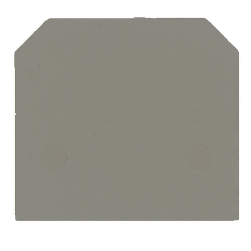 Weidmüller - Abschluss- und Zwischenplatte für Reihenklemme Abschlussplatte AP SAK4-10 GR 7042 40x1.5mm grau − 20 Stück