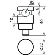 DEHN - Verbinder für Blitzschutz KS-Verbinder NIRO(V4A) KSV 6.10 V4A f. Rd 6-10mm