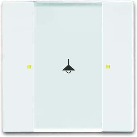 ABB Stotz S&J - Bussystem-Tastsensor Bedienteil Solo 6125/02-84-500 1-fach studioweiß