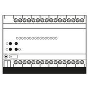 Jung - Bussystem-Jalousieaktor KNX-Jalousieaktor 23016 1S R 16-fach