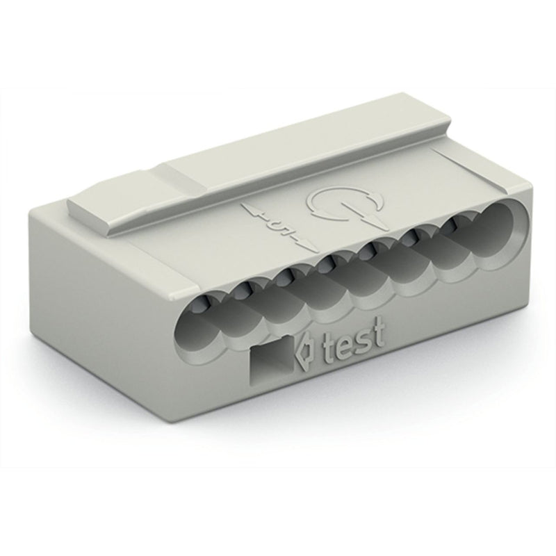WAGO - Steckklemme Verb.dosenklemme 243-308 lgr 8x0,6-0,8mm − 50 Stück