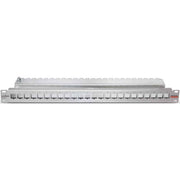Dätwyler IT Infra - Patchpanel Kupfer Patchpanel MS-K24 440041 19Z. 1HE, RAL7035