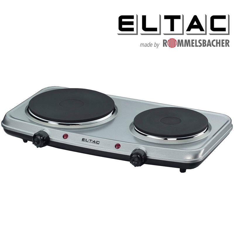 Rommelsbacher - Kochfeld Doppelkochplatte ELTAC DK 28 2500W silber