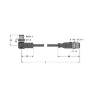 Turck - Rundsteckverbinder, feldkonfektionierbar (Industriesteckverbinder) Verbindungsleitung WSSD-RSSD-4416-15M − 1 Stück