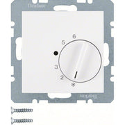 Berker - Raumthermostat Raumtemperaturregler 20261909 mit Wechsler