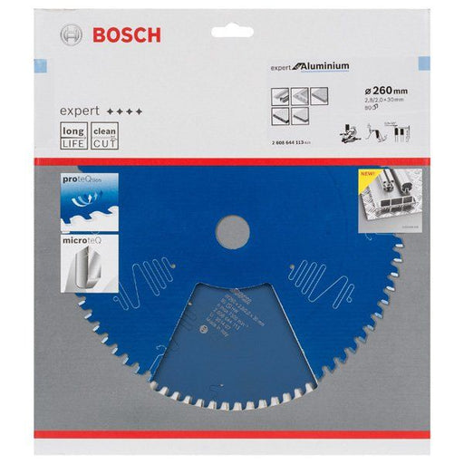 Bosch - Kreissägeblatt Expert for 2608644113 Aluminium B 260 x 30