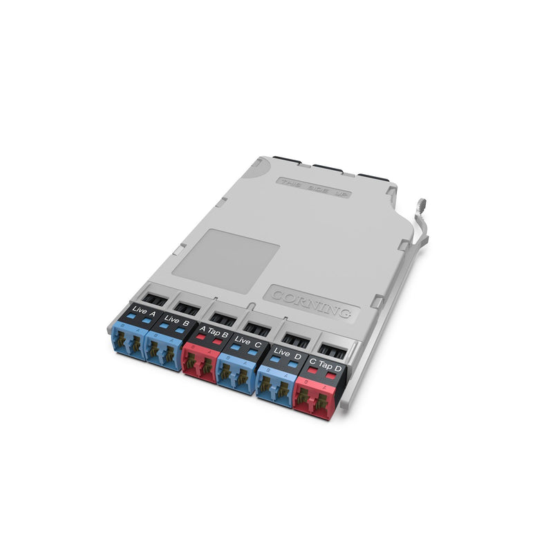 Corning - Moduleinsatz für Patchpanel LWL Edge-Tap Leitungsmodul ETM-5A-G LC/LC SM 50/50