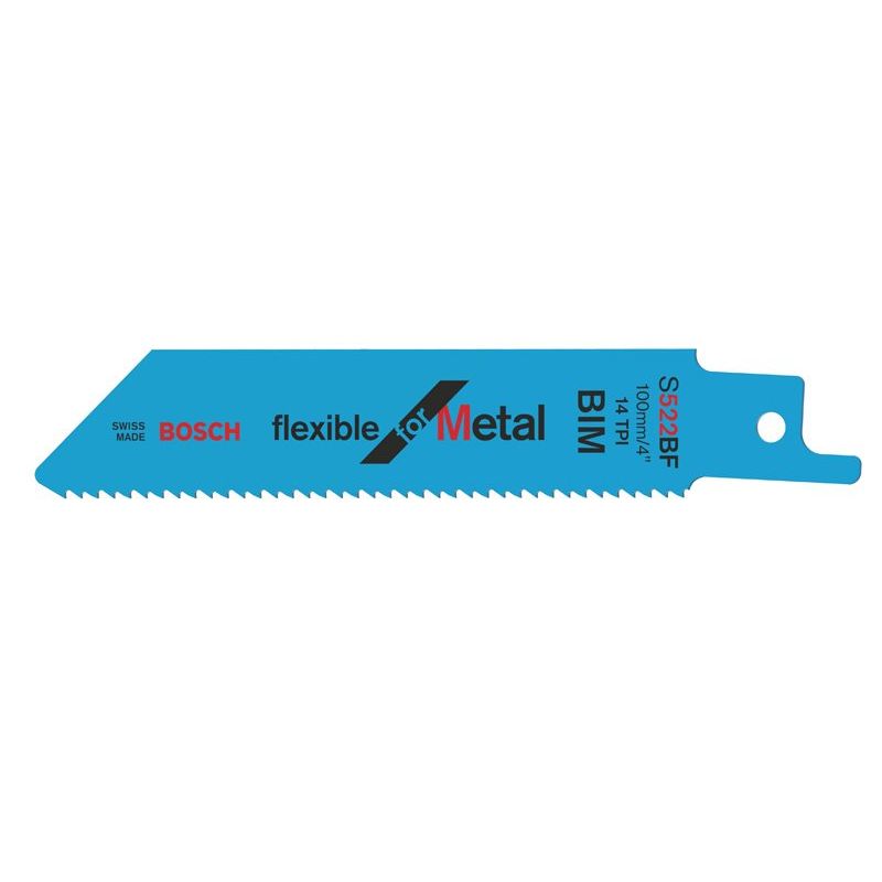 Bosch - Säbelsägeblatt Flexible for 2608656011 Metal, 5er-Pack − 5 Packung