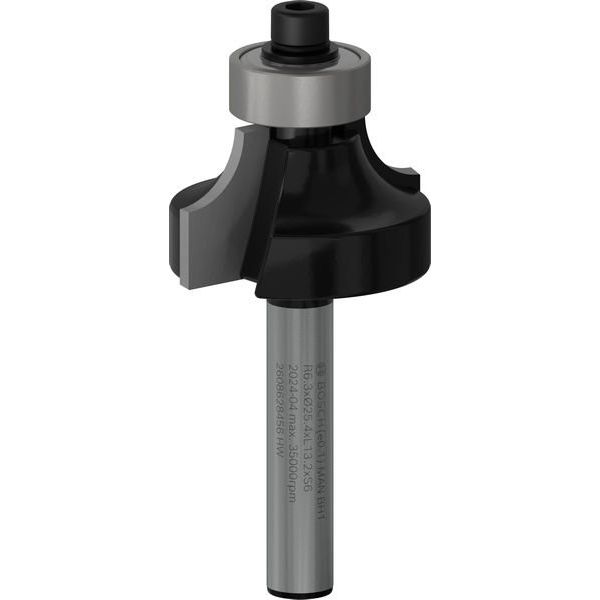 Bosch - Fräser PRO Abrundfräser, R 2608628456 6,3, Schaft 6 mm
