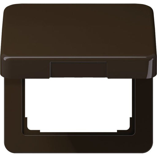 Jung - Abdeckrahmen Klappdeckel br CD 590 BFKL BR mit Rückstellfeder
