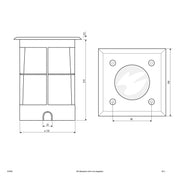 EVN Lichttechnik - Bodeneinbauleuchte LED-Bodeneinbauleuchte 679436 IP67