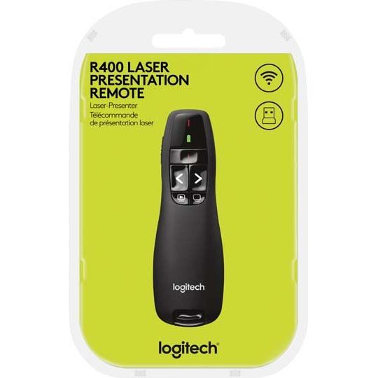Logitech - Zubehör/Ersatzteile für Unterhaltungselektronik Wireless Presenter R400 sw
