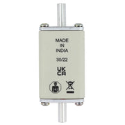 Eaton - Messersicherung Sicherungseinsatz Nieders. 80NHG00B-690 80A AC 690V 120kA − 3 Stück