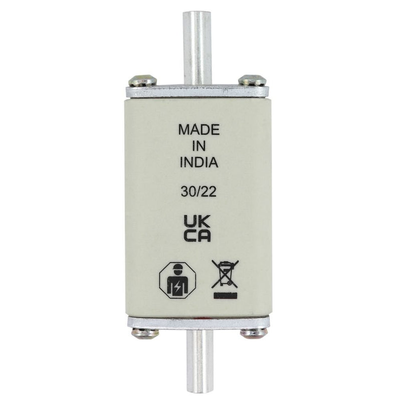 Eaton - Messersicherung Sicherungseinsatz Nieders. 80NHG00B-690 80A AC 690V 120kA − 3 Stück