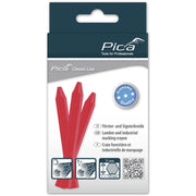 Pica-Marker - Markierungsstift Signierkreide ECO 591/40 11x110mm, rot − 12 Stück
