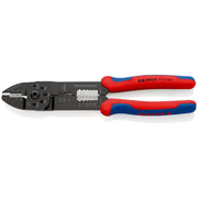 Knipex - Presswerkzeug Kabelschuhe/Verbinder, Aderendhülsen, Schirmanschluss Crimpzange 97 22 240 SB 240mm