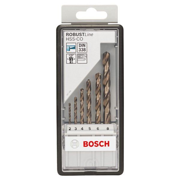 Bosch - Bohrer-Set PRO Stainless Steel HSS-Co 2607019924 Spiralbohrer-Set