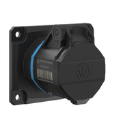 Walther Werke - CEE-Anbausteckdose (IEC 60309) CEE NEO Anbaudose FW410306CA gerade 1 6A 3P 6h