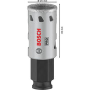 Bosch - Lochsäge PRO Tile PC Plus Lochsäge, 2608901555 25 mm, HS