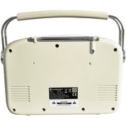 Soundmaster - Radio UKW-Radio m. Solarpanel TR480BE beige − 2 Stück