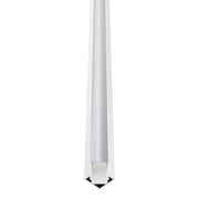 Nobile - Zubehör/Ersatzteile für Lichtschlauch/-band Alu Eck-Profil 2m 5011146813 Abdeckung transp. − 1 Stück
