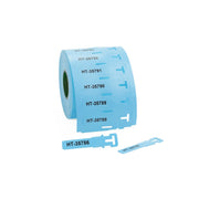 HellermannTyton - Kabelmarkierungssystem Kennzeichnungsschilder TAGPU12X74LOOP-BU bl 12x74mm PUR blau − 500 Stück