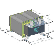 SBA-TrafoTech - Einphasen-Steuertransformator T-Trafo UTK