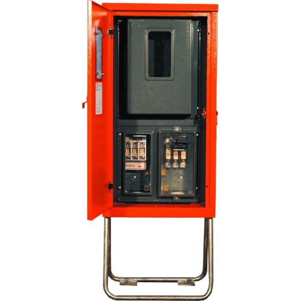 Steidele-Stromvert. - Baustromverteiler Anschluss-Schrank A 80 − 1 Stück
