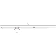 HellermannTyton - Kabelbinder Befestigungsbinder 156-01091(500) beige 500 St. − 500 Stück