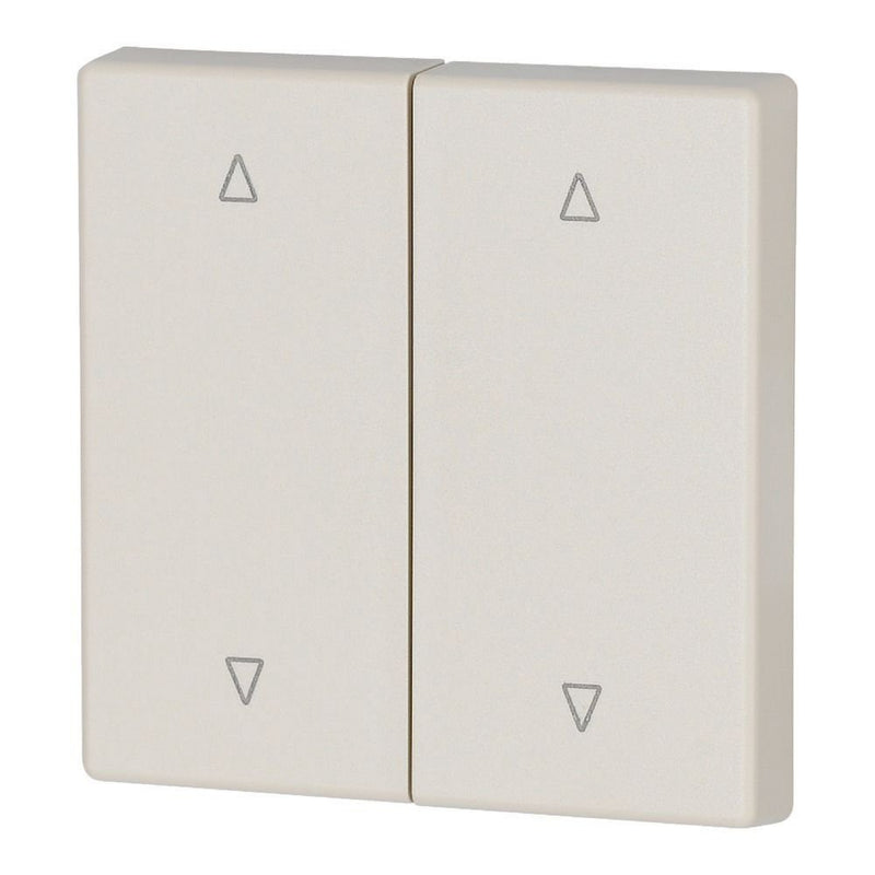 Eaton - Abdeckung/Bedienelement für Installationsschalterprogramme Wippe 2-fach CWIZ-02/22 creme, Jalo